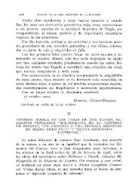 Informe acerca de las obras de don Rafael Ballester titulados 'Bibliografía de la Historia de España', 'Un Cronista y una Crónica medieval en pleno...