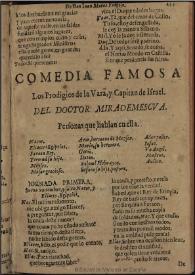Los Prodigios de la Vara, y Capitan de Israel