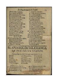 El apostol de Salamanca