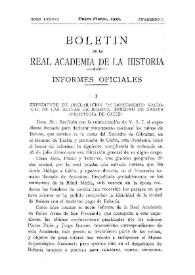 Expediente de declaración de monumento nacional de las ruinas de Belona, término de Tarifa (provincia de Cádiz)