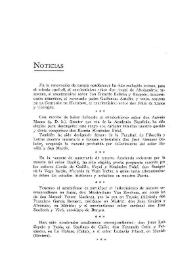 Noticias. Boletín de la Real Academia de la Historia, tomo 88 (enero-marzo 1926). Cuaderno I