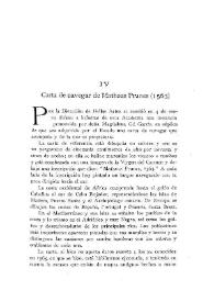 Carta de navegar de Matheus Prunes (1563)