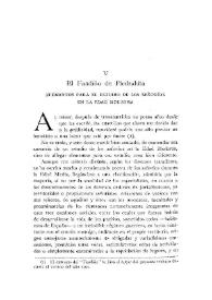 El Fandiño de Piedrahita. Elementos para el estudio de los señoríos en la Edad Moderna