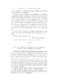 'Vida del segoviano Rodrigo de Contreras' por el señor Marqués de Lozoya