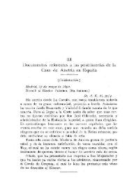 Documentos referentes a las postrimerías de la Casa de Austria en España. [1690-1691]. (Continuación)
