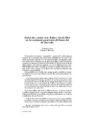 'Reírse de', 'reírse con' : burla y risa de Dios en 'La constancia y paciencia del Santo Job' de Quevedo