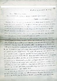 Fax de Luis Landero a Francisco Rabal. Navaleno, 26 de agosto de 1996
