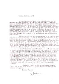 Carta de Luis Buñuel a Francisco Rabal. México, 18 de marzo de 1963