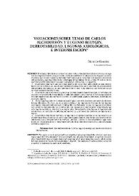Variaciones sobre temas de Carlos Alchourrón y Eugenio Bulygin. Derrotabilidad, lagunas axiológicas e interpretación