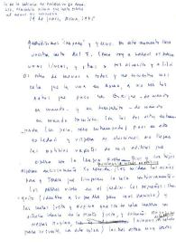 Carta de Carmen Laforet a Francisco Rabal y Benito Rabal. Roma, 19 de junio de 1975