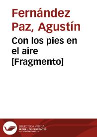 Con los pies en el aire [Fragmento]