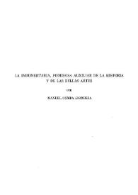 La indumentaria, poderosa auxiliar de la Historia y de las Bellas Artes