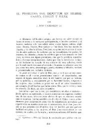El problema del seductor en Kierke-Gaard, Proust y Rilke. [Primera parte]