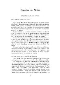 Cuadernos hispanoamericanos. Núm. 109 (enero 1959). Brújula de actualidad: Sección de notas
