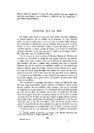 Cuentos que lo son