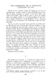 Una panorámica de la narrativa catalana actual