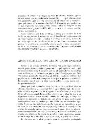 Apunte sobre la pintura de Mario Carreño