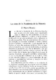 La casa de la Academia de la Historia