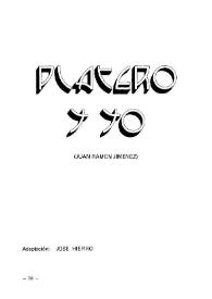 'Platero y yo' (Juan Ramón Jiménez)