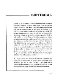 Boletín Iberoamericano de Teatro para la Infancia y la Juventud, núm. 24 (enero-marzo 1982). Editorial