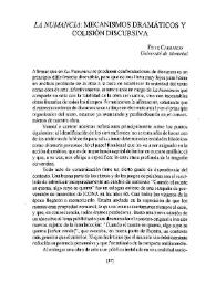 'La Numancia': mecanismos dramáticos y colisión discursiva