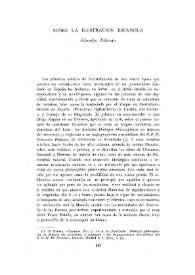 Sobre la Ilustración española