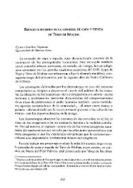 Espacio e ingenio en la comedia de capa y espada de Tirso de Molina