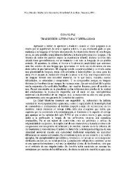 Traducción : literatura y literalidad
