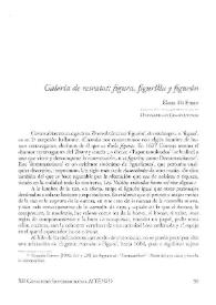 Galería de retratos : figura, figurilla y figurón