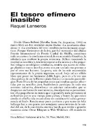 El tesoro efímero inasible [Reseña]
