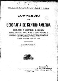 Compendio de Geografía de Centro América