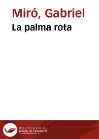 La palma rota