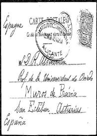 Tarjetas postales de J. Lameire a Rafael Altamira con vistas de Lyon. Lyon, [1903?]