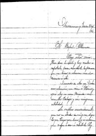 Carta de Aquilino Méndez a Rafael Altamira. Chinameca, 21 de enero de 1910