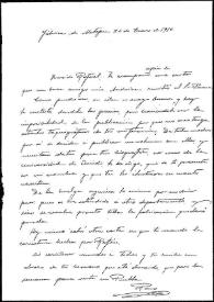 Carta de Paco [Francisco Redondo Tejerina] a Rafael Altamira. Fábrica de Metepec (México), 24 de enero de 1910
