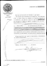 Carta de J.C. Sierra a Rafael Altamira. México, 25 de enero de 1910