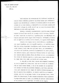 Carta del presidente Gonzalo Cámara y del secretario Tomás Castellano Acevedo a Rafael Altamira. Mérida de Yucatán, 11 de febrero de 1910