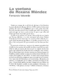 La ventana de Rosana Méndez