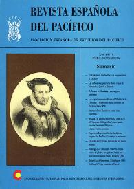 Revista Española del Pacífico. Núm. 4, Año 1994