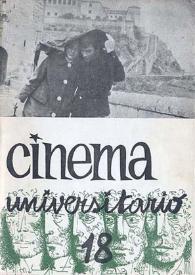 Cinema Universitario. Núm. 18, octubre, noviembre, diciembre 1962