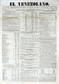 El Venezolano. Núm. 4, lunes 14 de setiembre de 1840