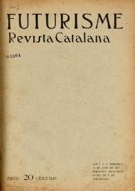 Futurisme: revista catalana. Núm. 2, 15 juny 1907