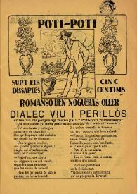 Poti-poti : Romanso den Nogueras Oller. Romanso 2, 28 juliol 1906