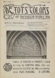De tots colors : revista popular. Any I núm. 8 (21 febrer 1908)