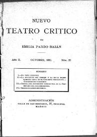 Nuevo Teatro Crítico. Año II, núm. 22, octubre de 1892
