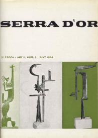 Serra d'Or. Any II, núm. 6, juny 1960