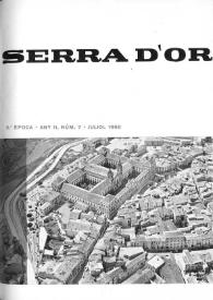 Serra d'Or. Any II, núm. 7, juliol 1960