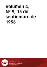 Ibérica por la libertad. Volumen 4, Nº 9, 15 de septiembre de 1956