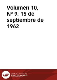 Ibérica por la libertad. Volumen 10, Nº 9, 15 de septiembre de 1962