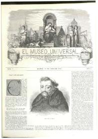 El museo universal. Núm. 7, Madrid 15 de abril de 1857, Año I